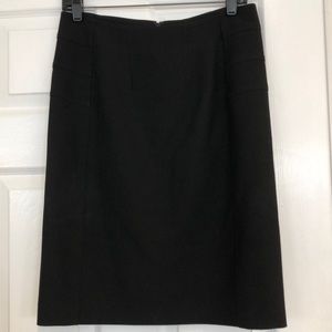 DVF black skirt